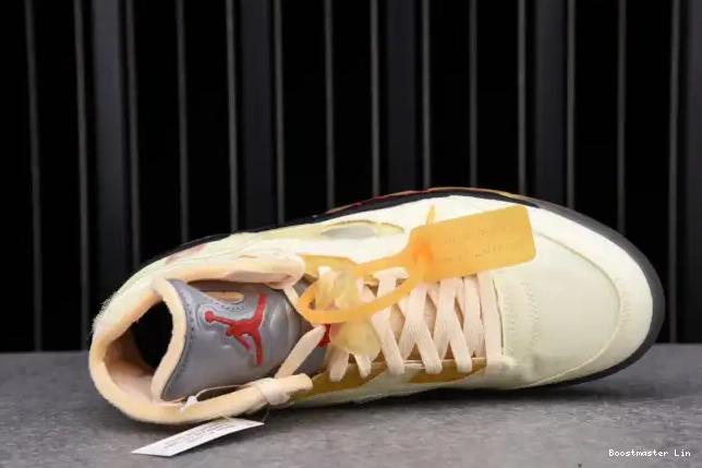 Boostmaster lin Sail OFF-WHITE 5 Jordan DH8565-100 Retro 0615